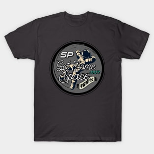 Get Some Space Vintage Astronaut Chill at Outerspace Japanese Culture T-Shirt